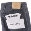 画像3: SAINT Mxxxxxx (BBJ_DENIM PANTS_REGID) BLUE (3)