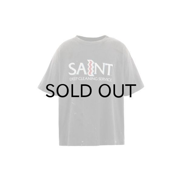 画像1: SAINT Mxxxxxx (SS T-SHIRT_SAINT) BLACK (1)
