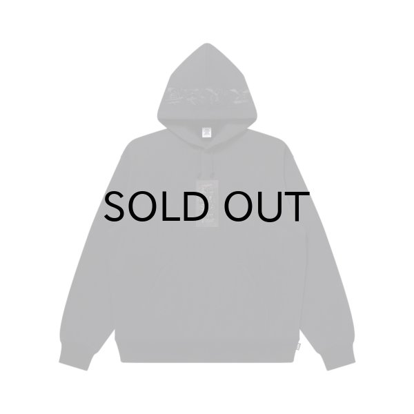 画像1: BLACK EYE PATCH (HWC LABEL HOODIE) BLACK (1)
