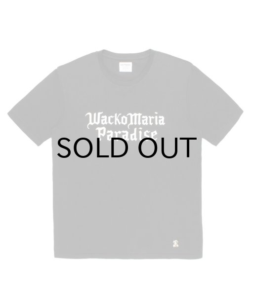 画像1: WACKO MARIA (STAMDARD CREW NECK T-SHIRT) BLACK (1)
