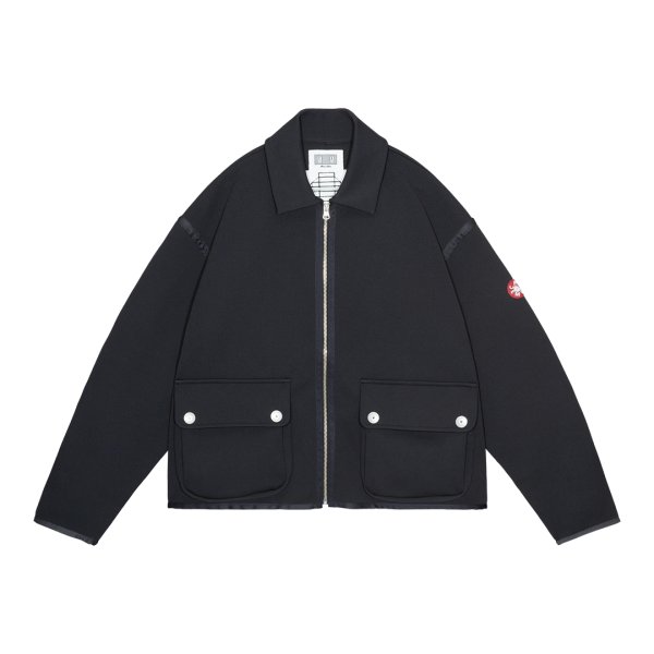 画像1: C.E (SMOOTH ZIP UP) BLACK (1)
