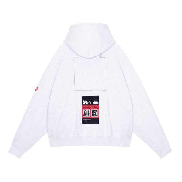 画像2: C.E (AS TrackNAV HOODY) GREY (2)