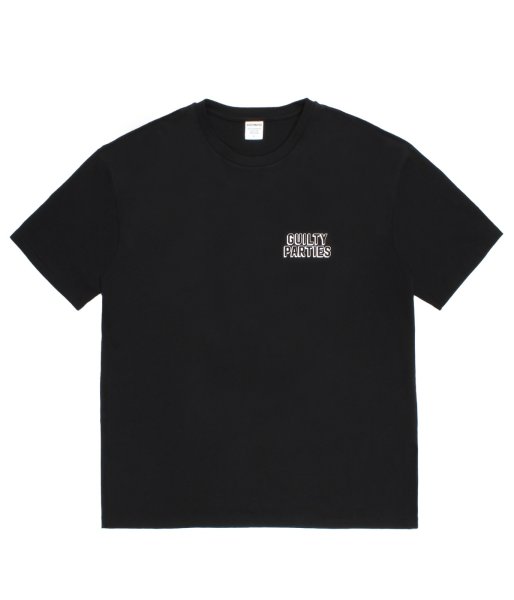 画像2: WACKO MARIA (WASHED HEAVY WEIGHT CREW NECK T-SHIRT TYPE-8) BLACK (2)