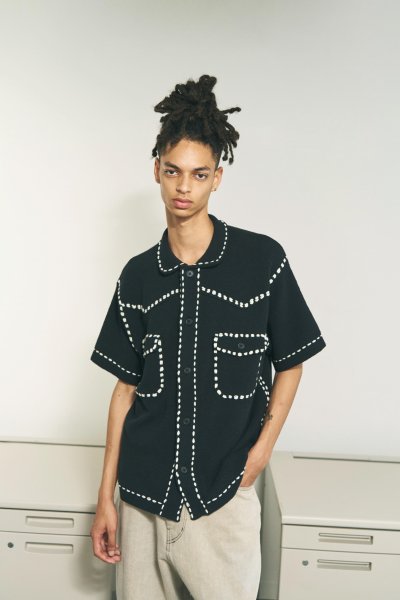 画像3: PHINGERIN (SUMMER PG1 WESTERN SHIRT) BLACK (3)