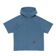 画像1: LQQK STUDIO (FUSION SHORT SLEEVE WINDBREAKER) BLUE (1)
