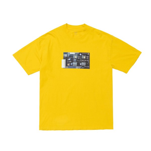 画像1: LQQK STUDIO (CIRCUIT BORD TEE) YELLOW (1)