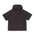画像1: LQQK STUDIO (FUSION SHORT SLEEVE WINDBREAKER) BLACK (1)