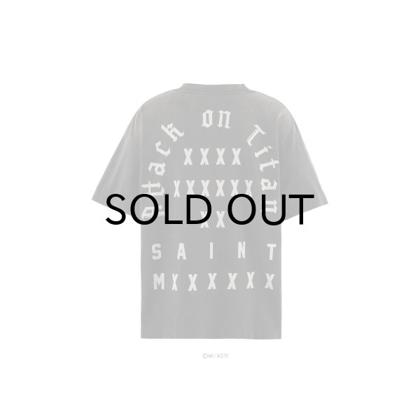 画像2: SAINT Mxxxxxx (AOT_SS T-SHIRT_ATTACK ON TITAN) BLACK (2)