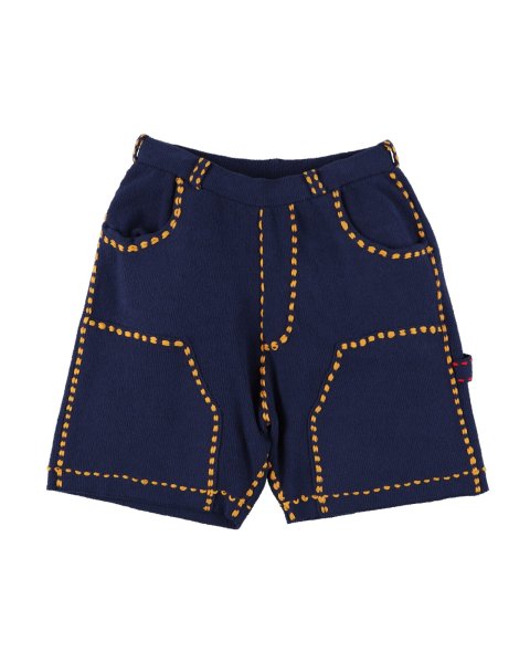 画像1: PHINGERIN (SUMMER PG1 DOUBLE KNEE SHORTS) NAVY (1)