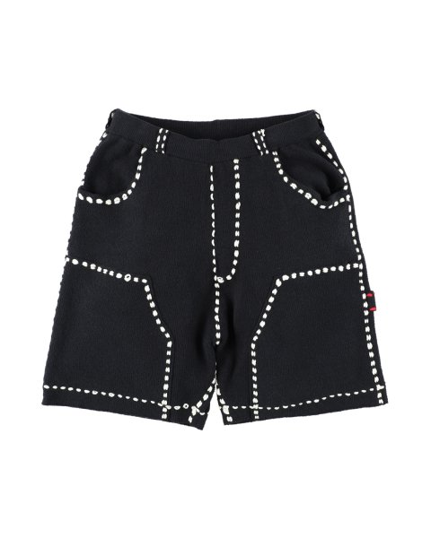 画像1: PHINGERIN (SUMMER PG1 DOUBLE KNEE SHORTS) BLACK (1)