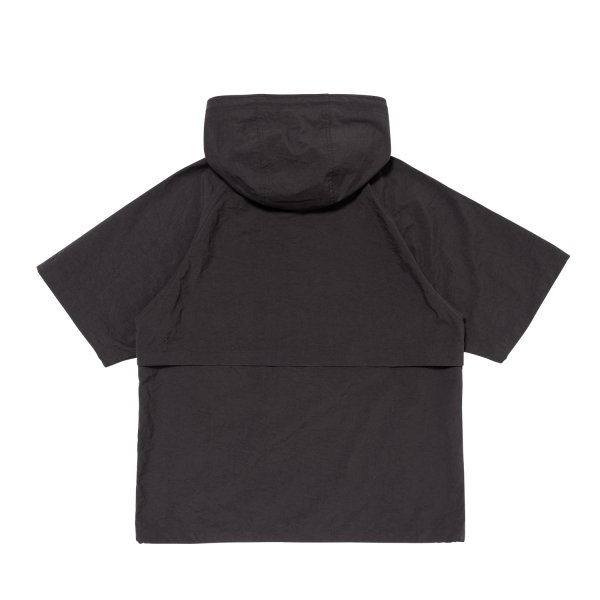 画像2: LQQK STUDIO (FUSION SHORT SLEEVE WINDBREAKER) BLACK (2)