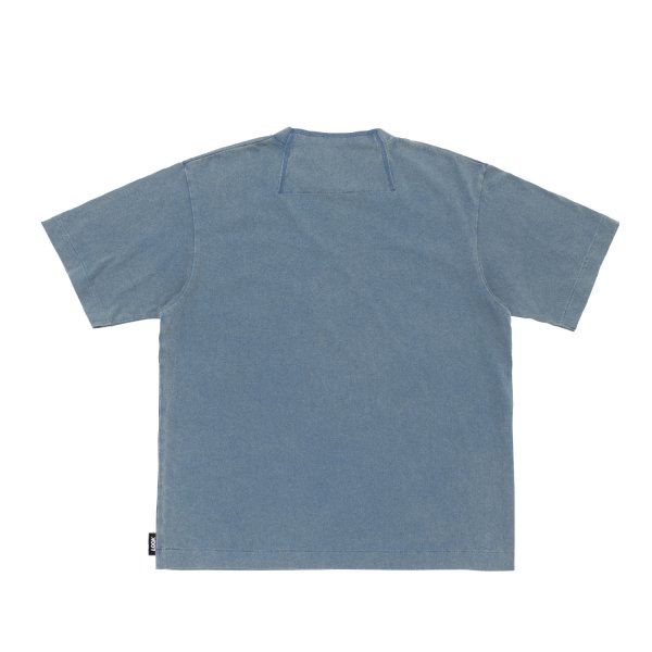 画像2: LQQK STUDIO (DISCHARGE DECONSTRUCTION TEE) BLUE (2)