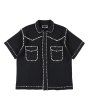 画像1: PHINGERIN (SUMMER PG1 WESTERN SHIRT) BLACK (1)