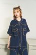 画像3: PHINGERIN (SUMMER PG1 WESTERN SHIRT) NAVY (3)