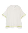 画像2: FACETASM (CURVY SLIT BIG TEE) WHITE (2)