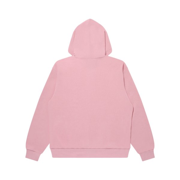 画像2: BLACK EYE PATCH (SMALL OG THERMAL ZIP HOODIE) PINK (2)