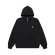 画像1: BLACK EYE PATCH (SMALL OG THERMAL ZIP HOODIE) BLACK (1)