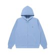 画像1: BLACK EYE PATCH (SMALL OG THERMAL ZIP HOODIE) BLUE (1)