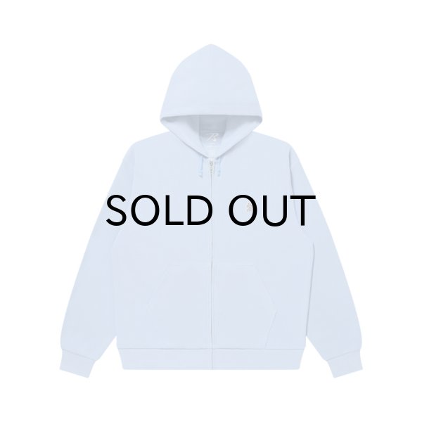画像1: BLACK EYE PATCH (SMALL OG THERMAL ZIP HOODIE) BLUE (1)