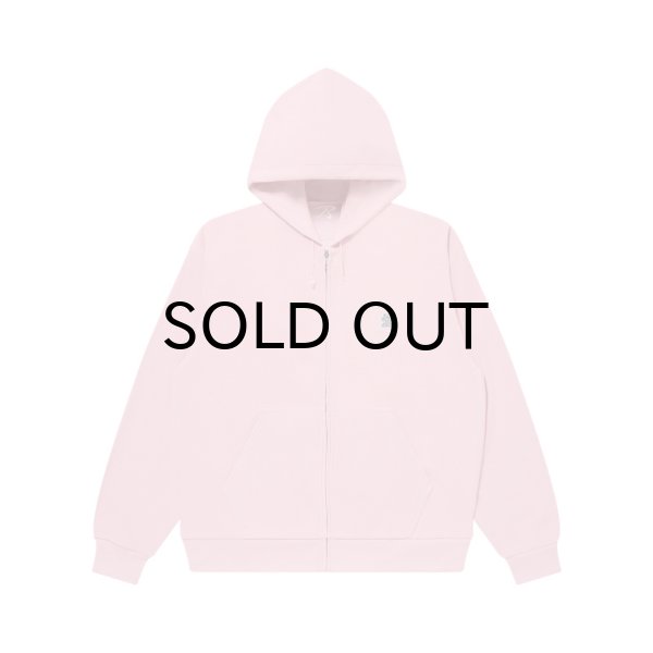 画像1: BLACK EYE PATCH (SMALL OG THERMAL ZIP HOODIE) PINK (1)