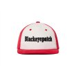 画像1: BLACK EYE PATCH (CIGAR SERIF CORDUROY CAP) WHITE-RED (1)