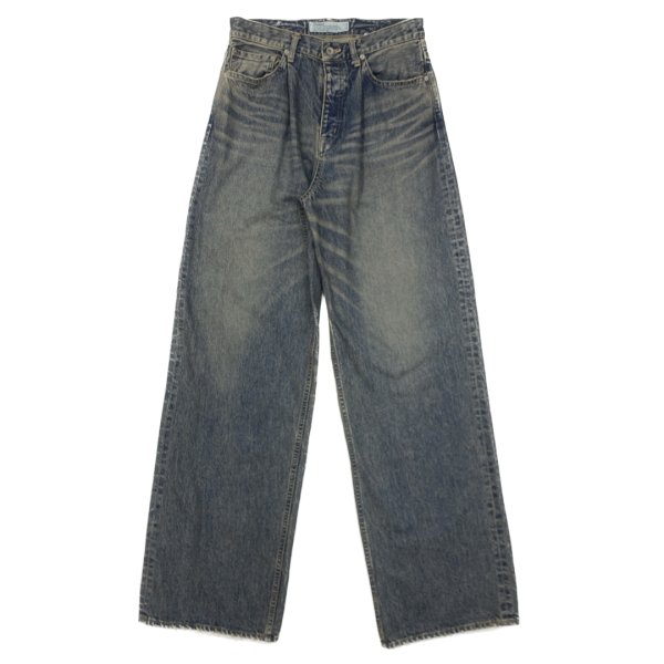 画像1: DAIRIKU (WIDE VINTAGE DENIM PANTS) INDIGO (1)