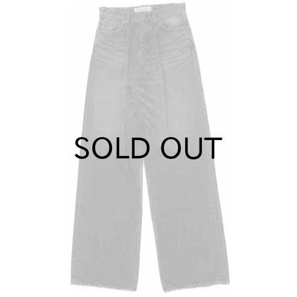 画像1: DAIRIKU (WIDE VINTAGE DENIM PANTS) BLACK (1)