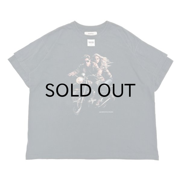 画像1: DAIRIKU (AVEC BIKERS H-S TAG TEE) BLACK -30% OFF- (1)