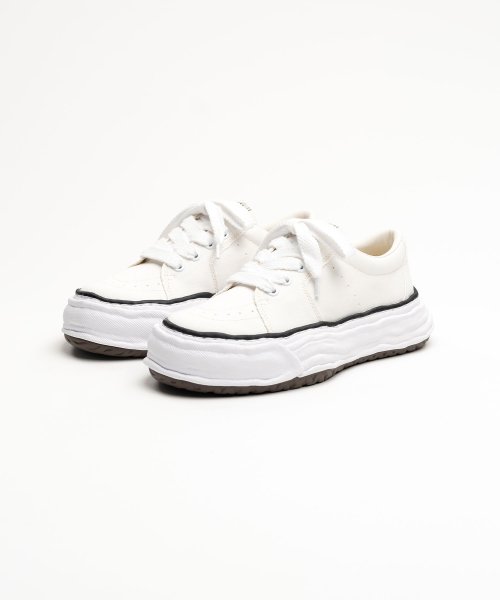 画像1: Maison MIHARA YASUHIRO ("ERIC" OG SOLE CANVAS LOW SNEAKER) WHITE (1)
