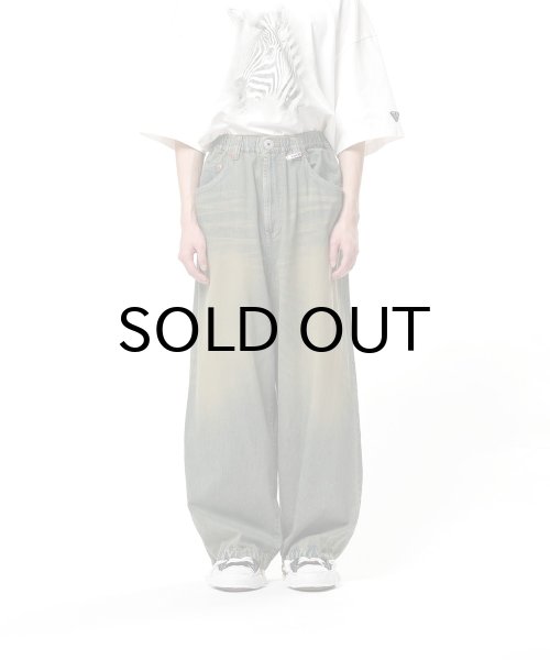画像1: Maison MIHARA YASUHIRO (Light Denim Wide Pants) L.INDIGO (1)