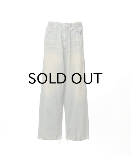 画像3: Maison MIHARA YASUHIRO (Light Denim Wide Pants) L.INDIGO (3)