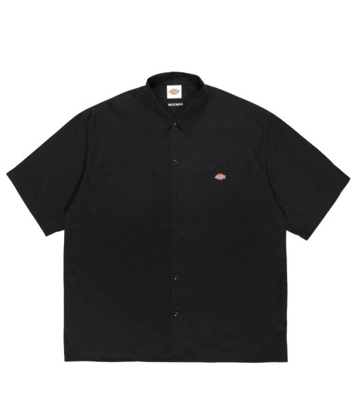 画像1: WACKO MARIA (DICKIES WORK SHIRT TYPE-1) BLACK (1)