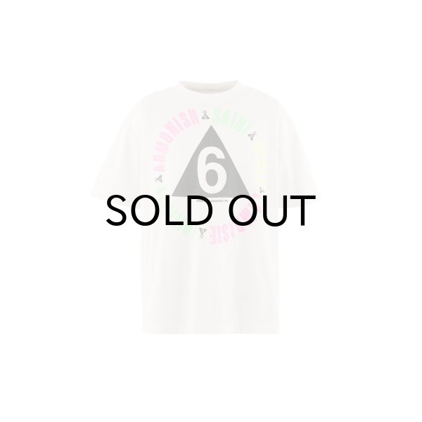 画像1: SAINT Mxxxxxx (SS T-SHIRT_6) WHITE (1)