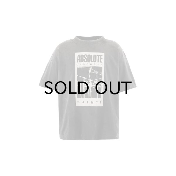 画像1: SAINT Mxxxxxx (KK_SS T-SHIRT_ABSOLUTE) BLACK (1)