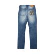 画像1: BLACK EYE PATCH (B EMBLEM SLIM FIT JEANS) INDIGO (1)