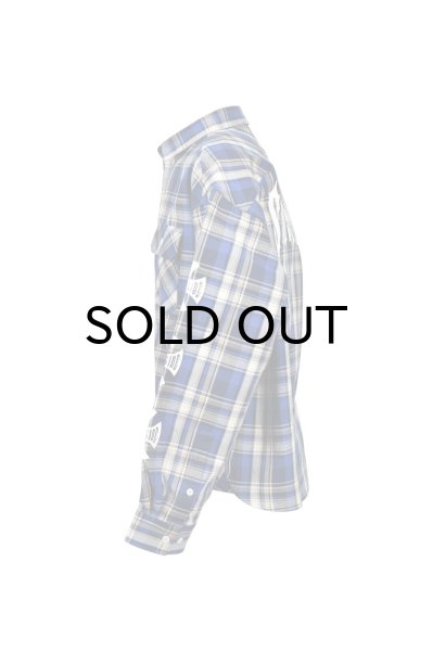 画像3: BREATH (SOUTHSIDE CROSS CHECK SHIRT) BLUE (3)