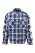画像1: BREATH (SOUTHSIDE CROSS CHECK SHIRT) BLUE (1)