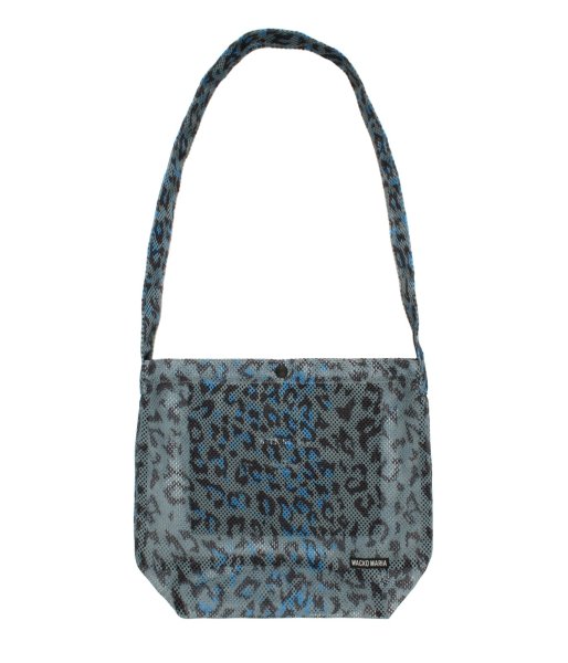 画像1: WACKO MARIA (SPEAK EASY LEOPARD SHOULDER BAG) GRAY (1)