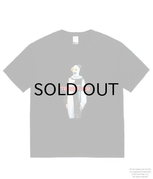 画像1: WACKO MARIA (TERRIFIER WASHED HEAVY WEIGHT CREW NECK T-SHIRT TYPE-2) BLACK (1)