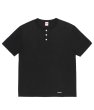 画像2: WACKO MARIA (HEALTHKNIT HENRY NECK T-SHIRT) BLACK (2)