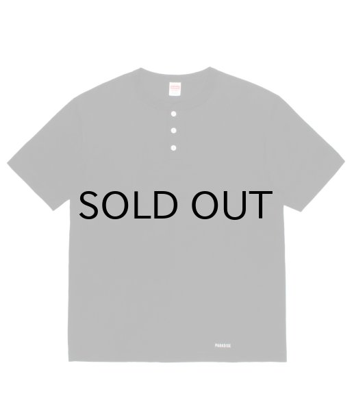 画像2: WACKO MARIA (HEALTHKNIT HENRY NECK T-SHIRT) BLACK (2)