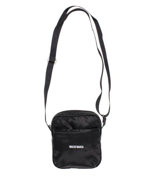 画像1: WACKO MARIA (SPEAK EASY SMALL SHOULDER BAG) BLACK (1)