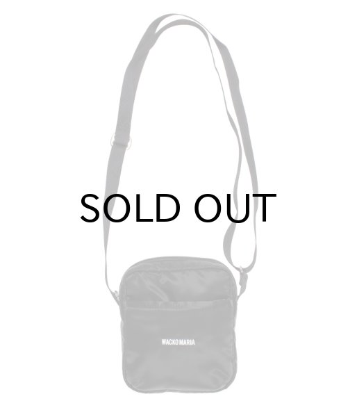 画像1: WACKO MARIA (SPEAK EASY SMALL SHOULDER BAG) BLACK (1)