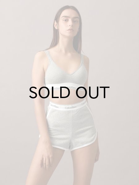 画像2: Calvin Klein (Icon Cotton Modal スリープショートボトム) GRAY (2)