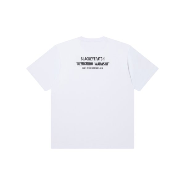 画像2: BLACK EYE PATCH (KENICHIRO IWAHASHI PHOTO TEE) WHITE (2)