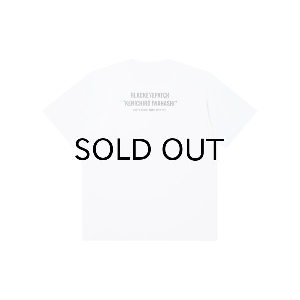 画像2: BLACK EYE PATCH (KENICHIRO IWAHASHI PHOTO TEE) WHITE (2)