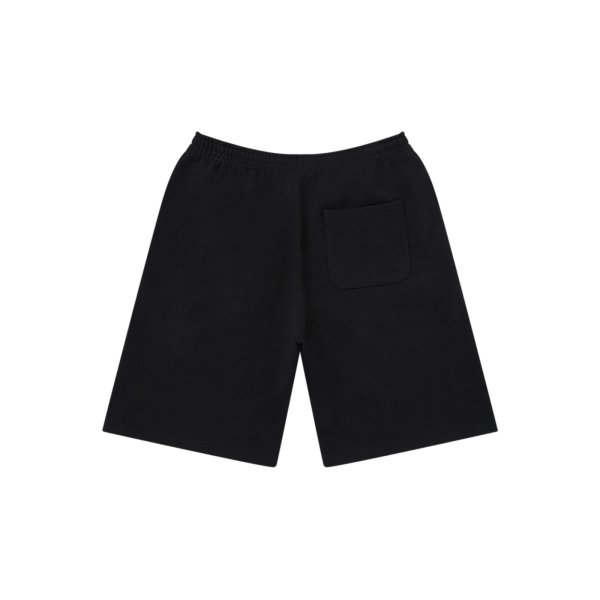 画像2: BLACK EYE PATCH (3 LETTER OE SWEAT BAGGY SHORTS) BLACK (2)