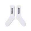 画像3: BLACK EYE PATCH (HWC SOCKS) WHITE (3)