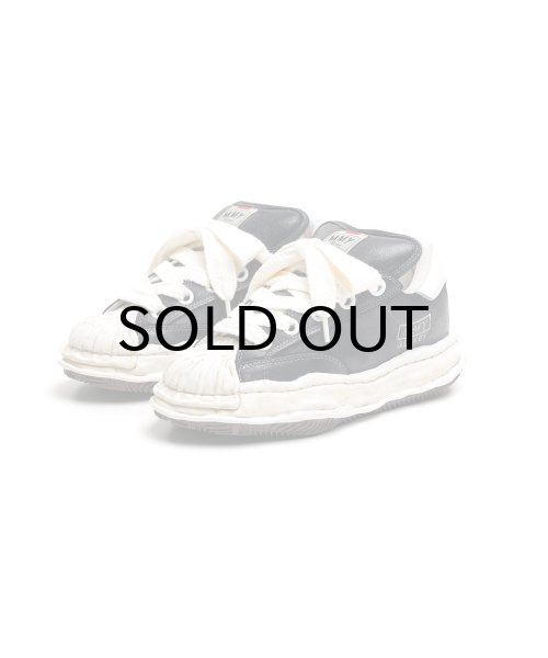 画像1: Maison MIHARA YASUHIRO ("BLAKEY PUFFER" OG SOLE BRUSHED SUEDE LOW-TOP SNEAKER) BLACK (1)