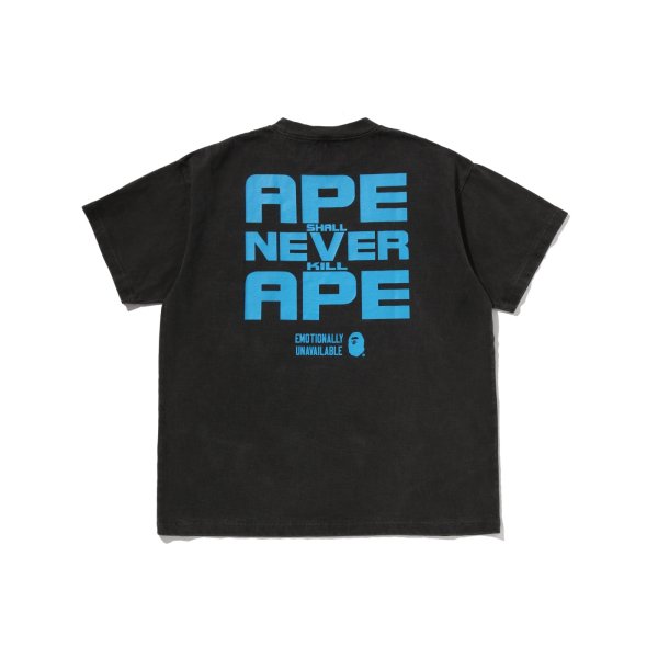 画像2: EMOTIONALLY UNAVAILABLE (EU APE SS TEE) BLACK (2)
